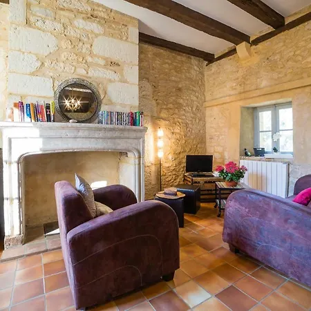 Au Coeur De Beynac, Superbe Maison Du 14Eme Siecle Avec Jardin Panoramique Exterior foto