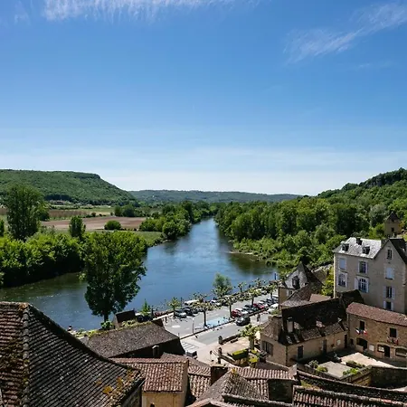 Au Coeur De Beynac, Superbe Maison Du 14Eme Siecle Avec Jardin Panoramique Exterior foto